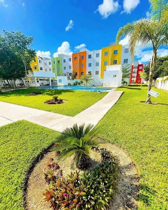 普拉亚卡门Tropical Flat Next To The Jungle公寓 公寓 普拉亚卡门