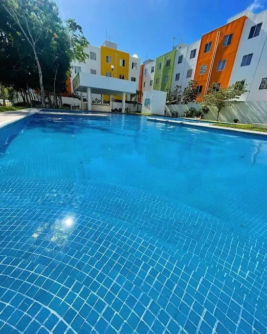 公寓 普拉亚卡门Tropical Flat Next To The Jungle公寓 墨西哥